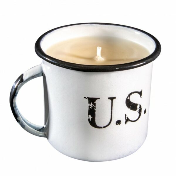 camp mug candle