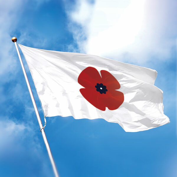 WWI Poppy Flag 5'x7'