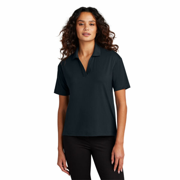 Ladies Polo (Navy) - Image 3
